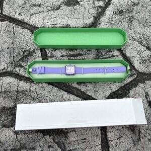 Swarovski Watch Silicone strap, Purple